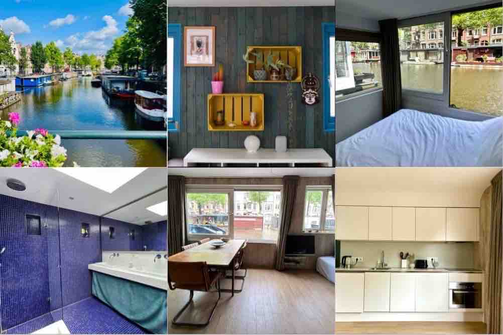 Luxurious, light & cosy boat in central Amsterdam