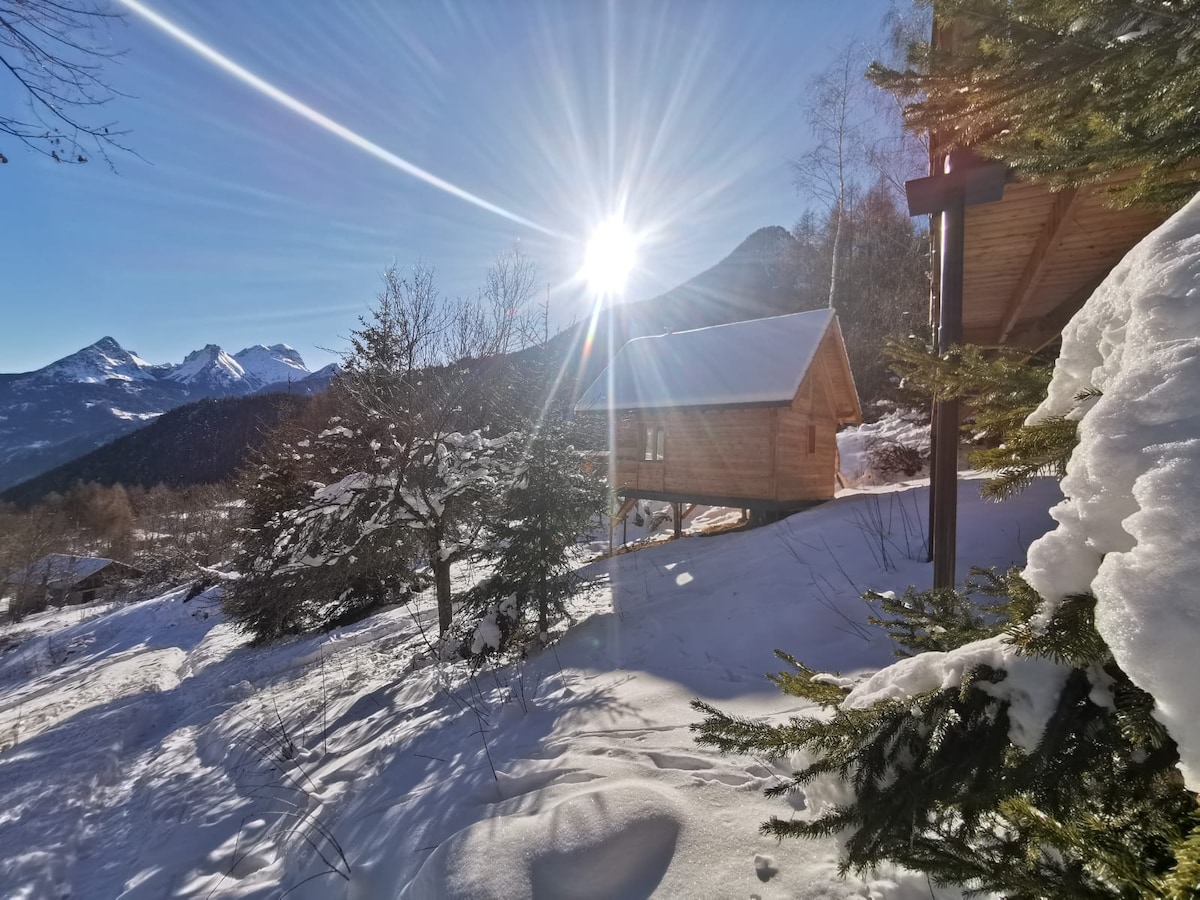 Cabane de l 'Esperluette。"夏莫伊的Jas"