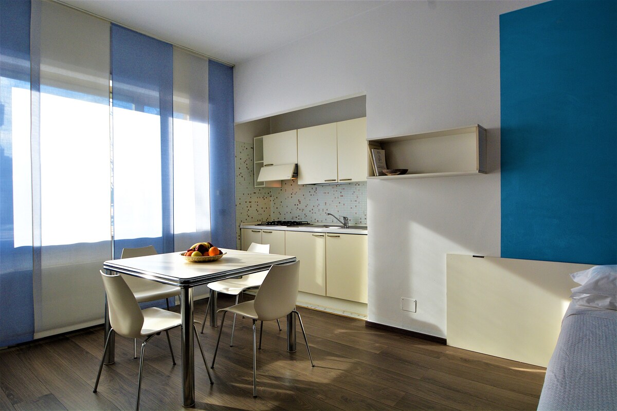 米拉菲奥里（ Mirafiori ）的40平方米公寓，可供2人入住