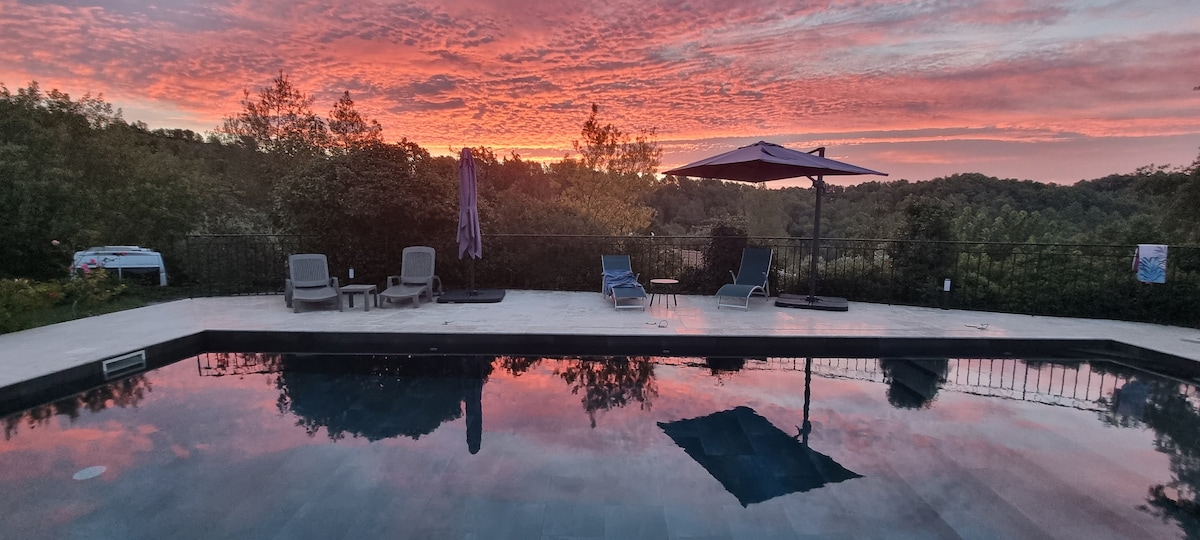 Idylle à deux, 4 étoiles, Sauna Piscine Charme