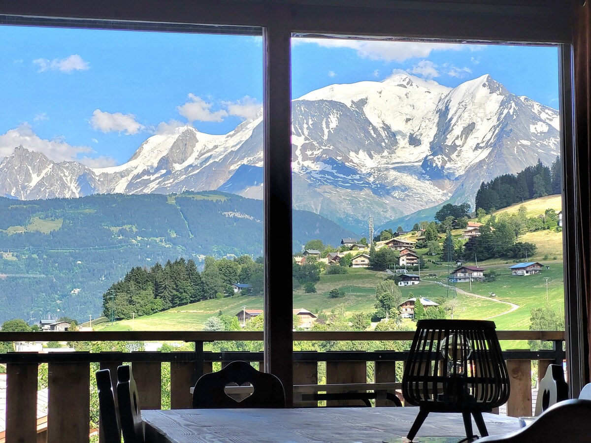 Appartement • Vue Mont-Blanc • Combloux