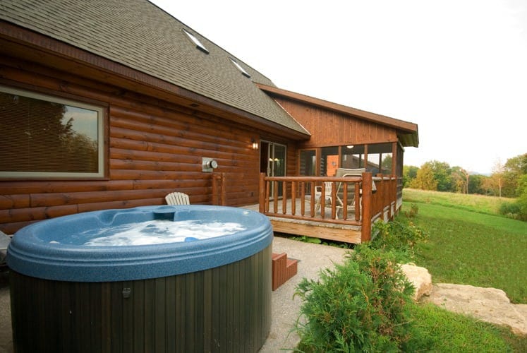 私人4卧室小木屋-按摩浴缸、自然、湖泊