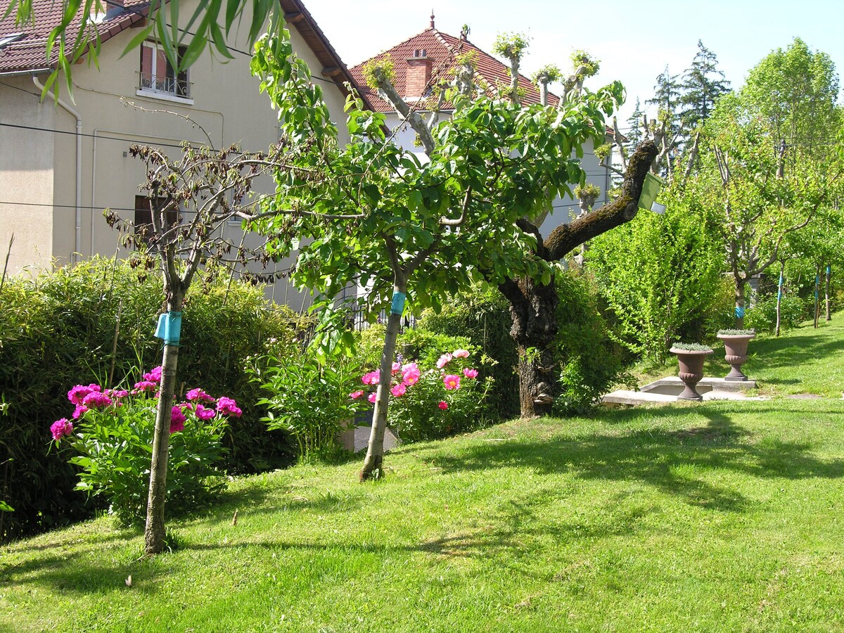 Maison bourgeoise avec piscine au cœur des Alpes