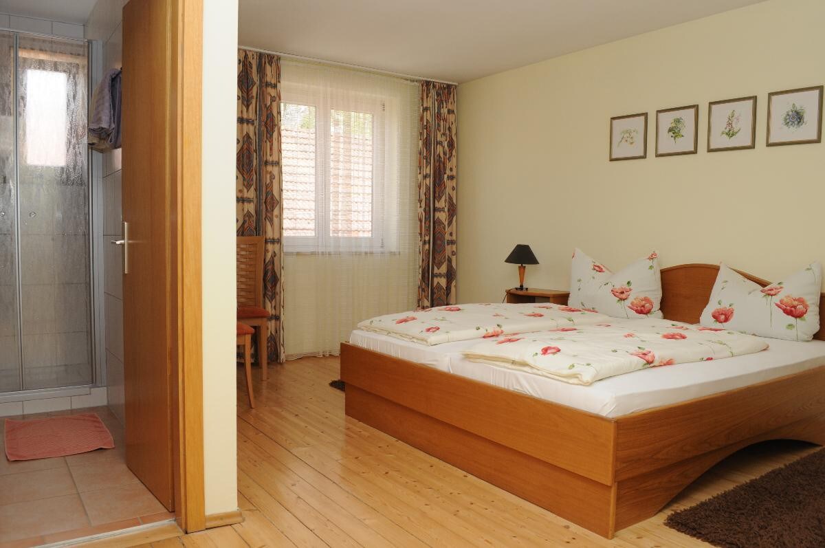 Pension Holzapfel (Essing), Doppelzimmer mit WLAN, 16qm