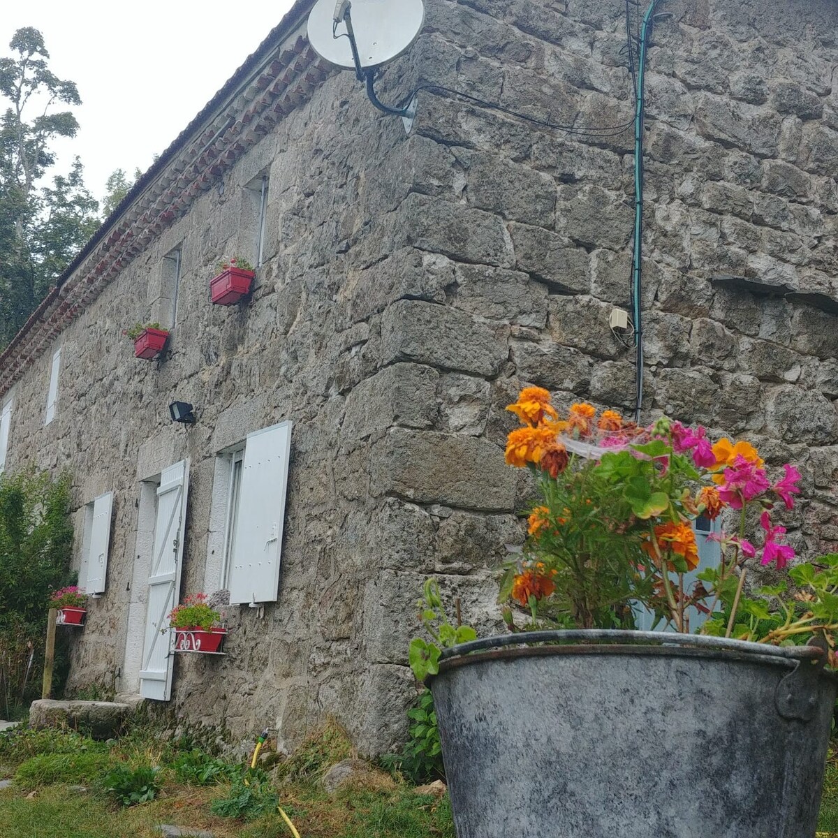 Maison typique au cœur des Monts d’Ardèche.