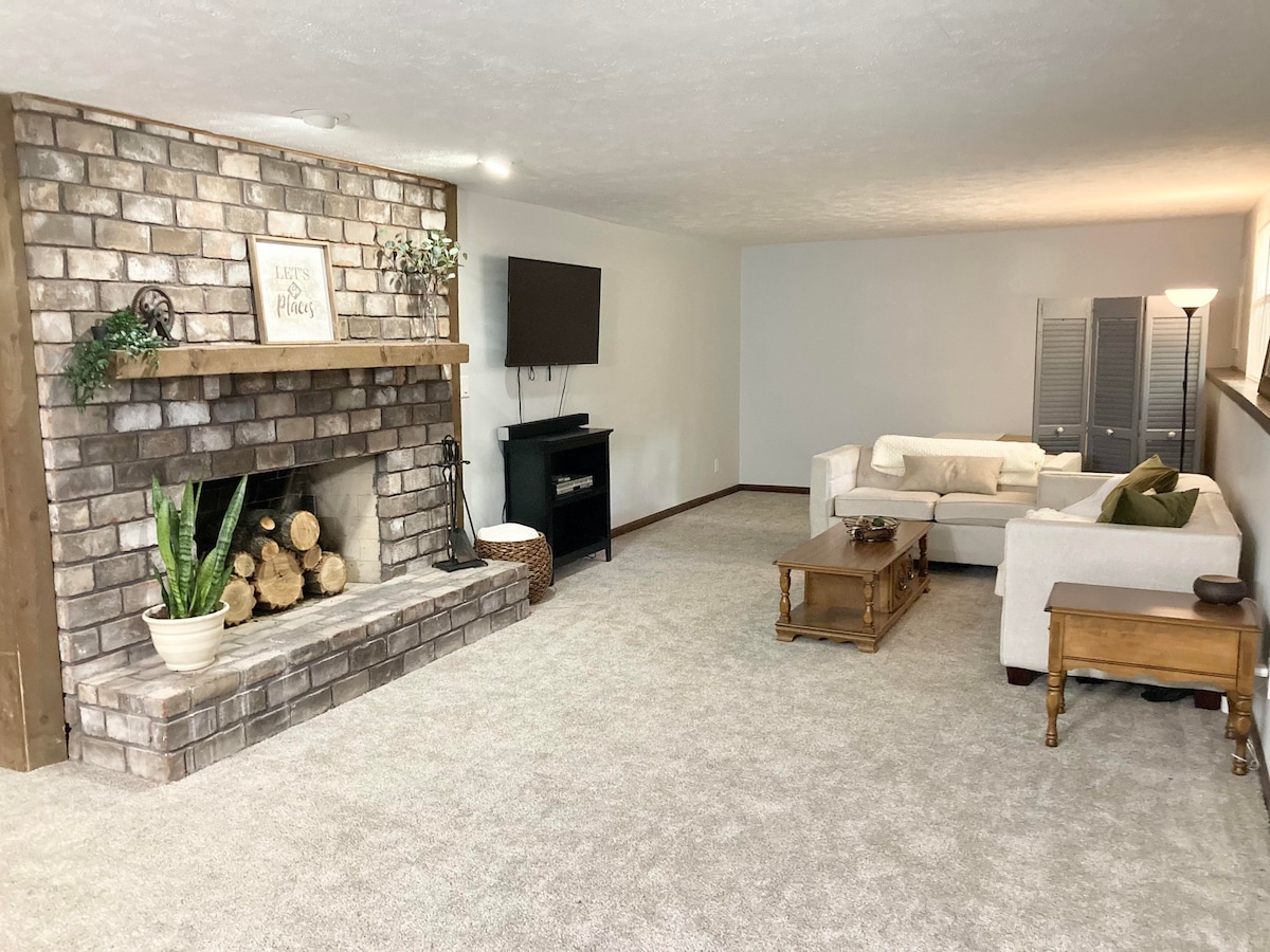 Cozy Charming & Spacious Finished Basement