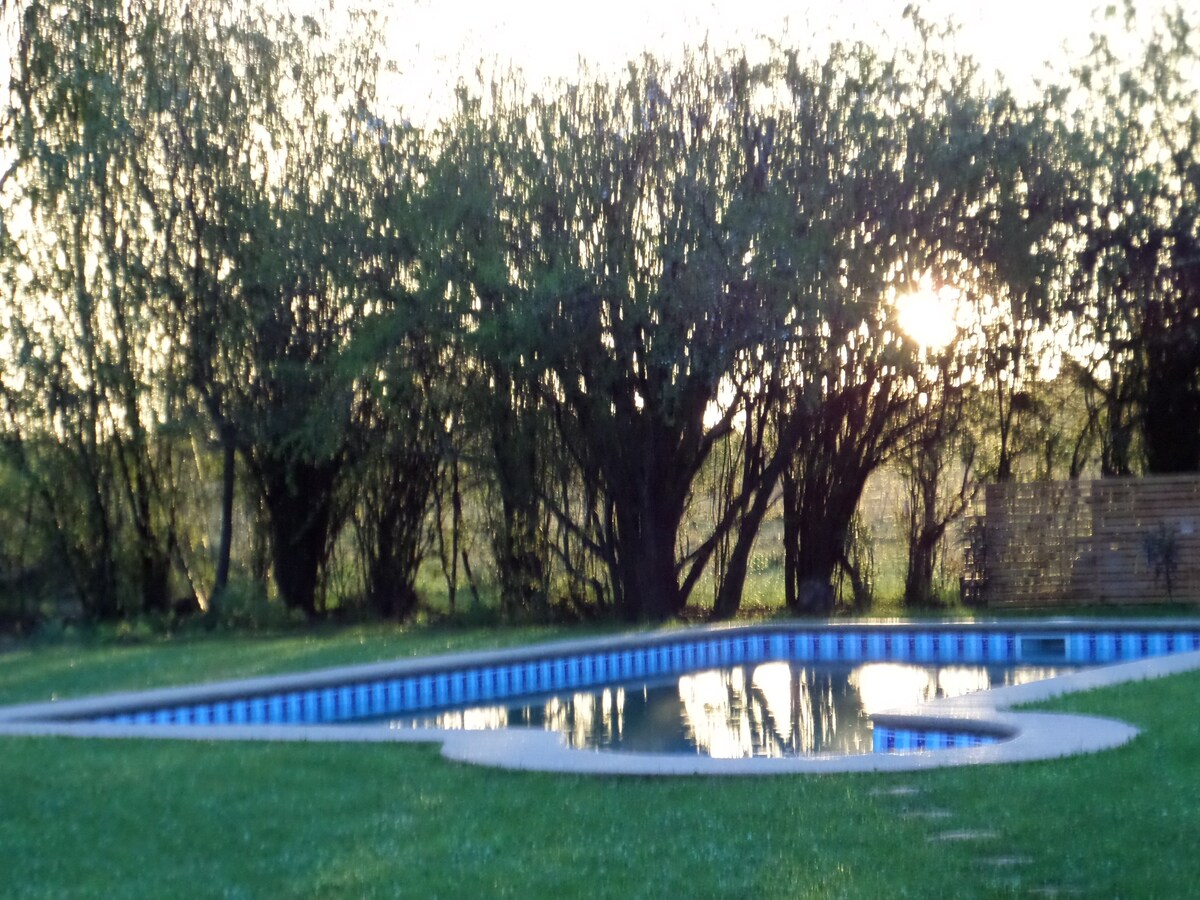 农舍，带泳池，位于VIII地区。