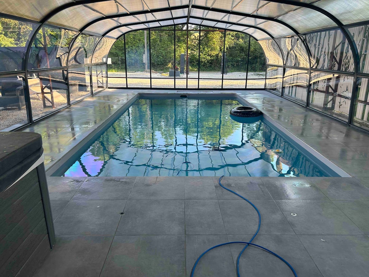 Studio 5 couchages avec accès piscine spa offert