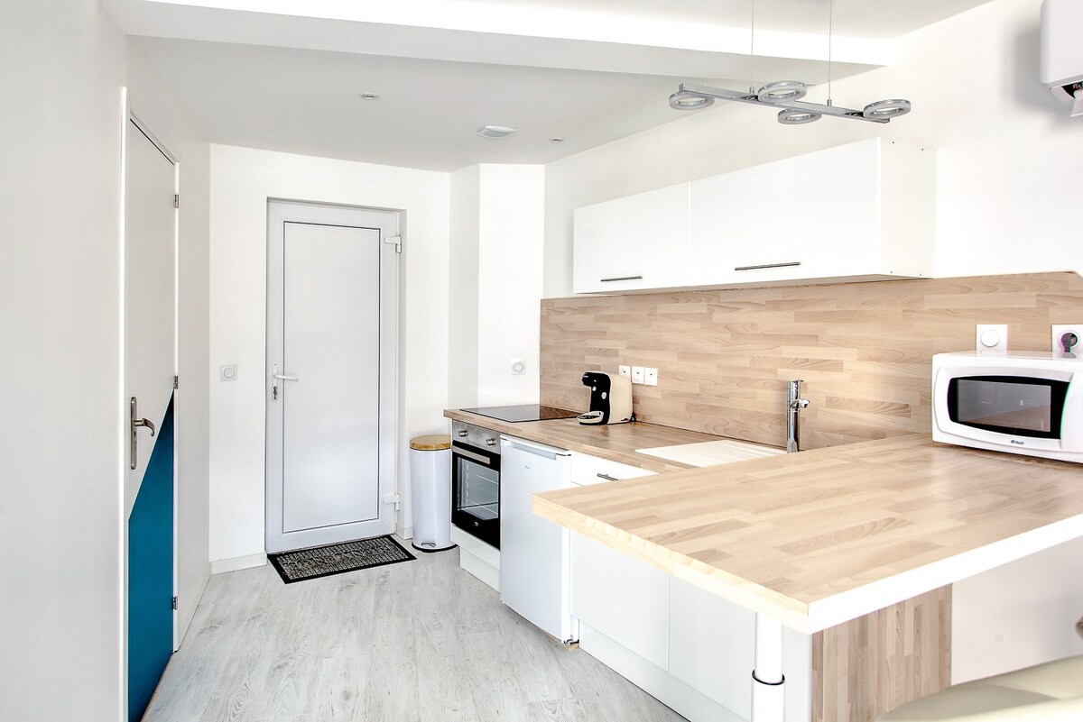 ☀宽敞的斯堪的纳维亚风格单间公寓☀，可供2人入住。