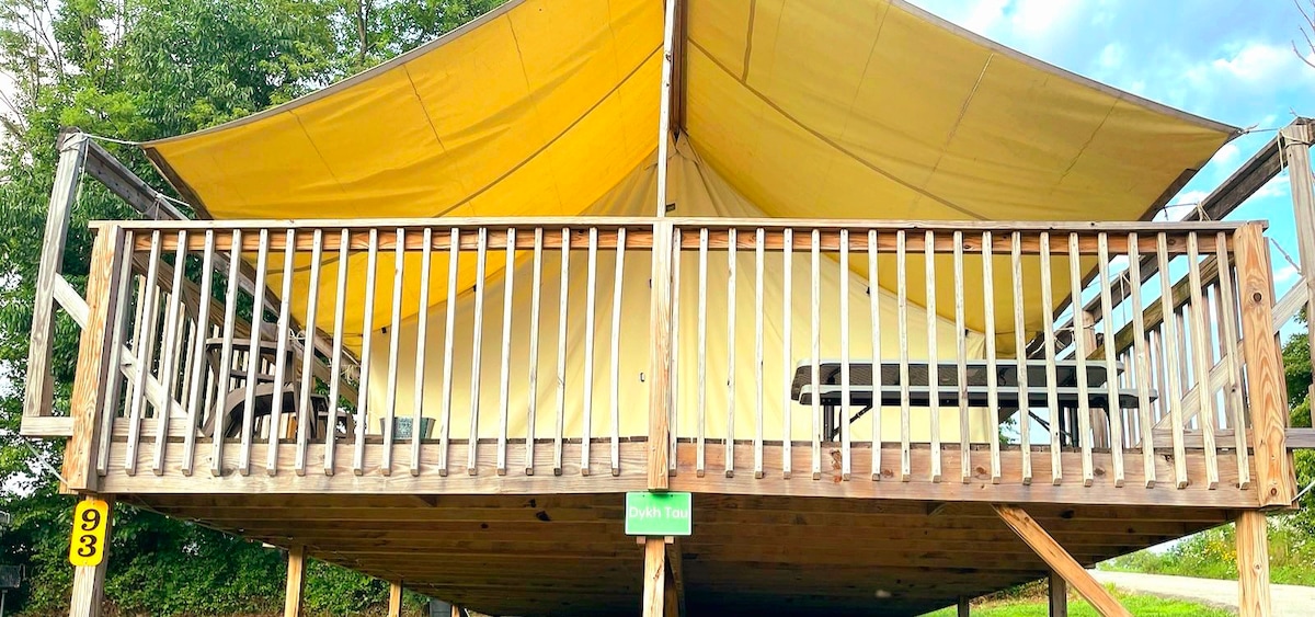93) Dykh Tau - Glamping Tent at Hilltop Resorts