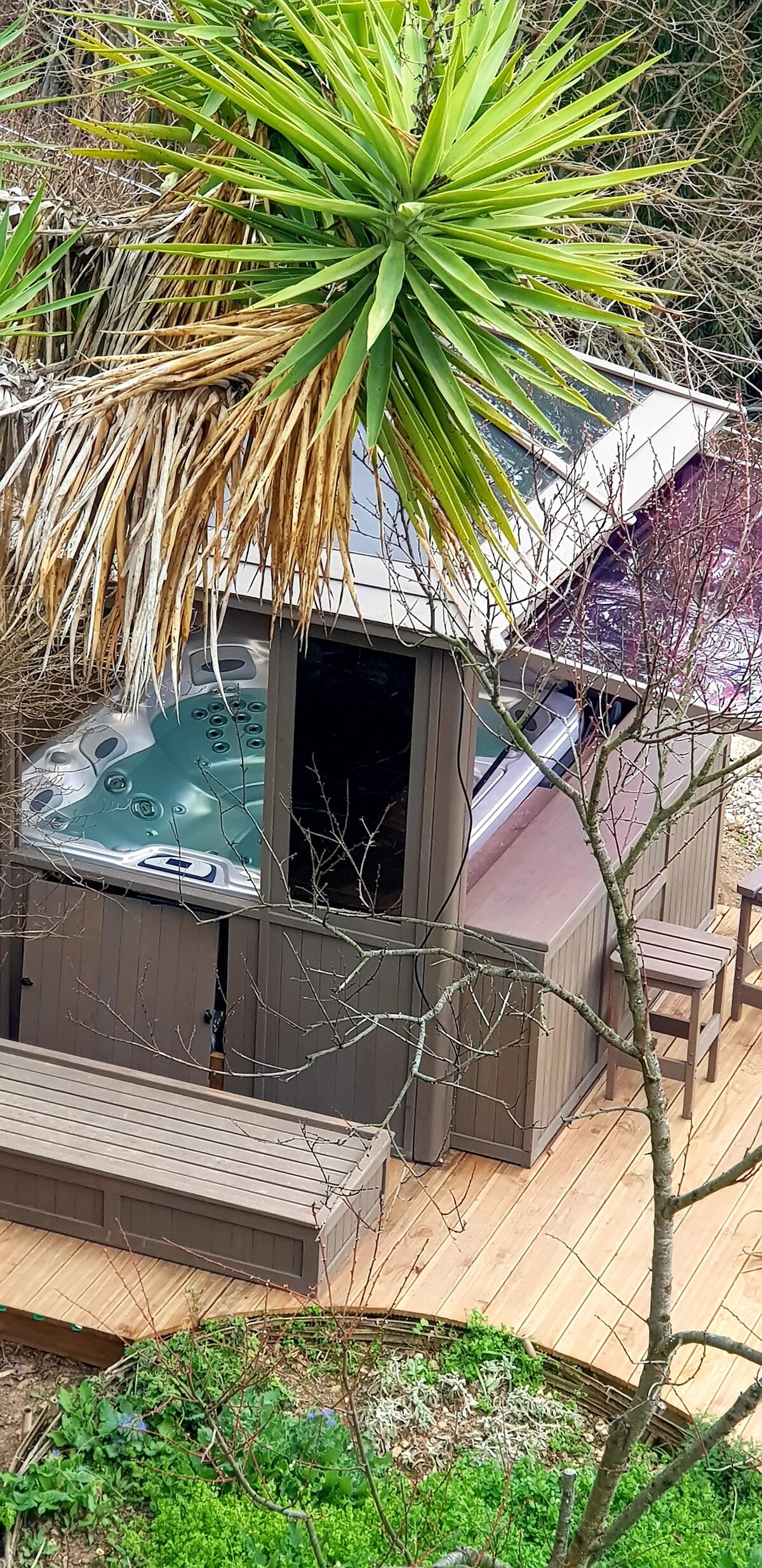 「Cactus Om 'sstay」单间公寓+按摩浴池Vallée du loup