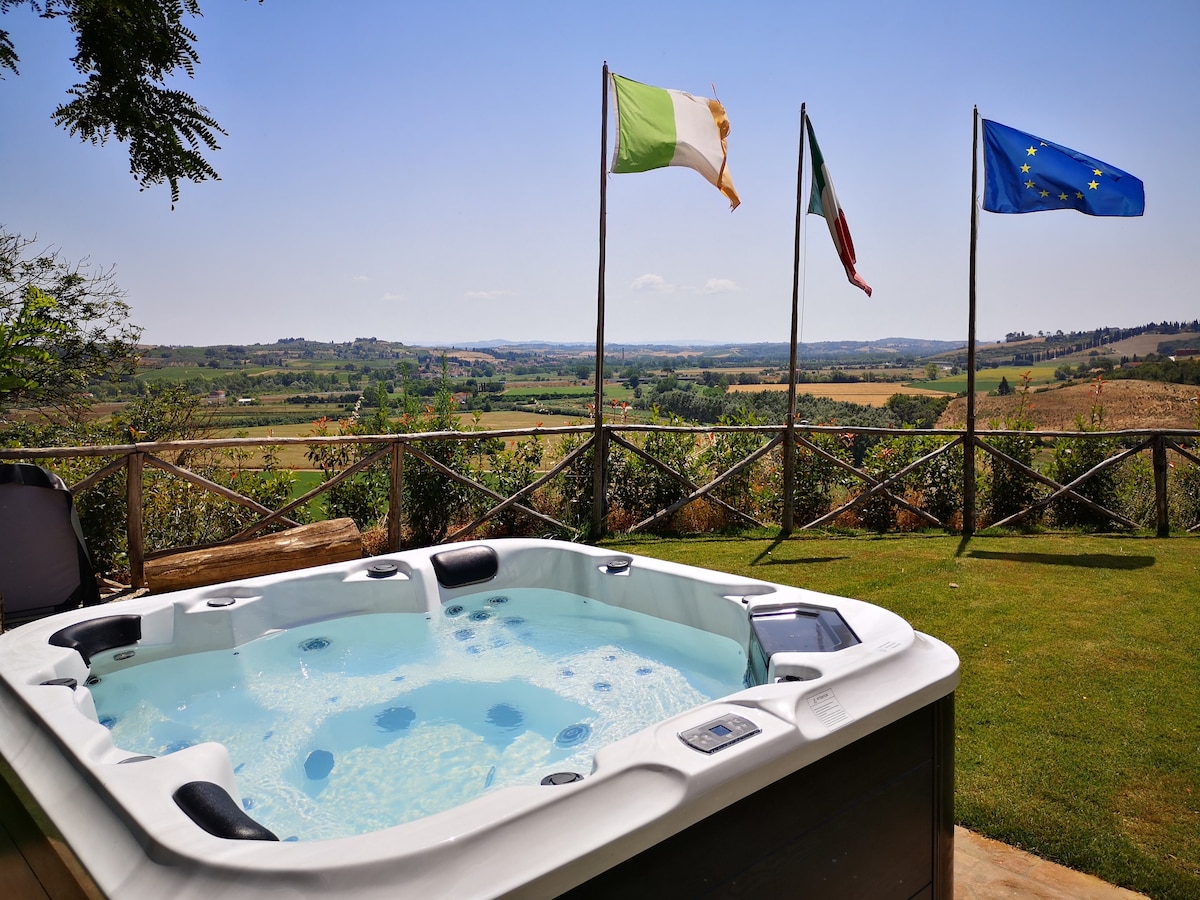 Tuscany Country House Villa Claudia别墅免费按摩浴缸！