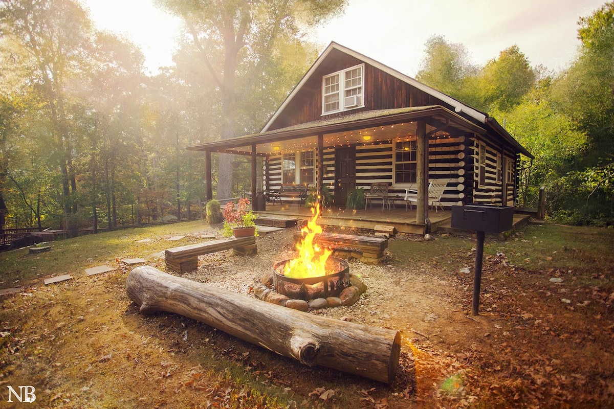 Mountain View Log Cabin