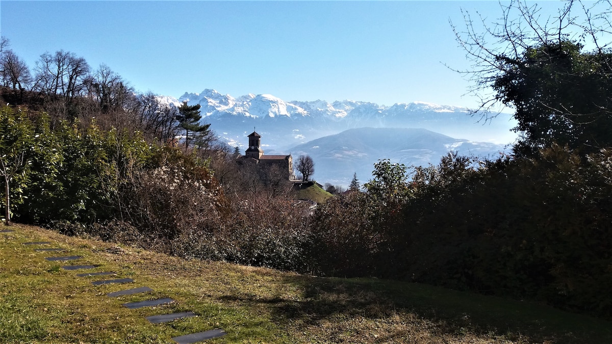 RDJ Vacances Grenoble。2-6人Montagne Lac