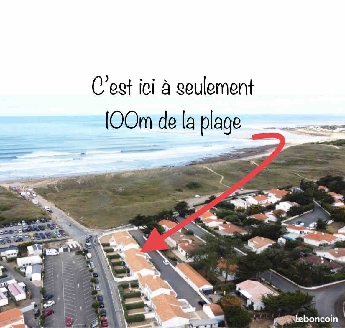 Maison proche plage 6 personnes