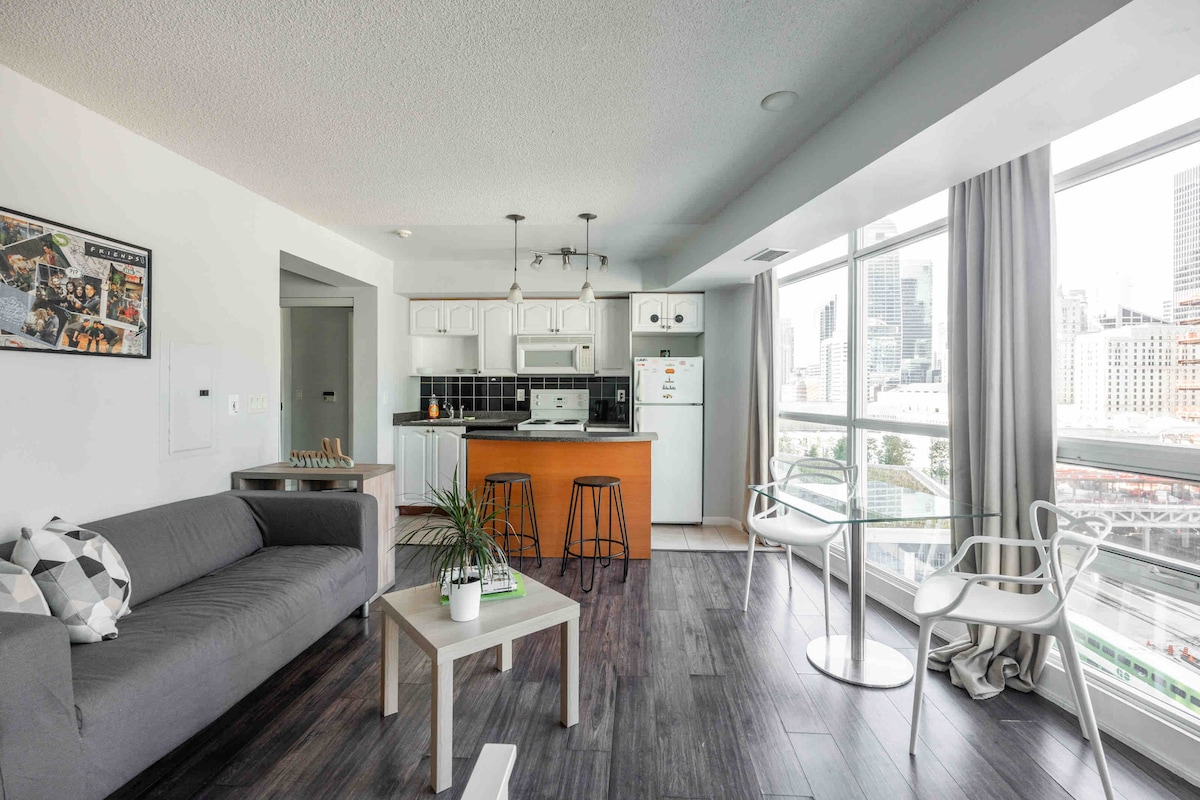 多伦多市中心干净舒适的单间公寓