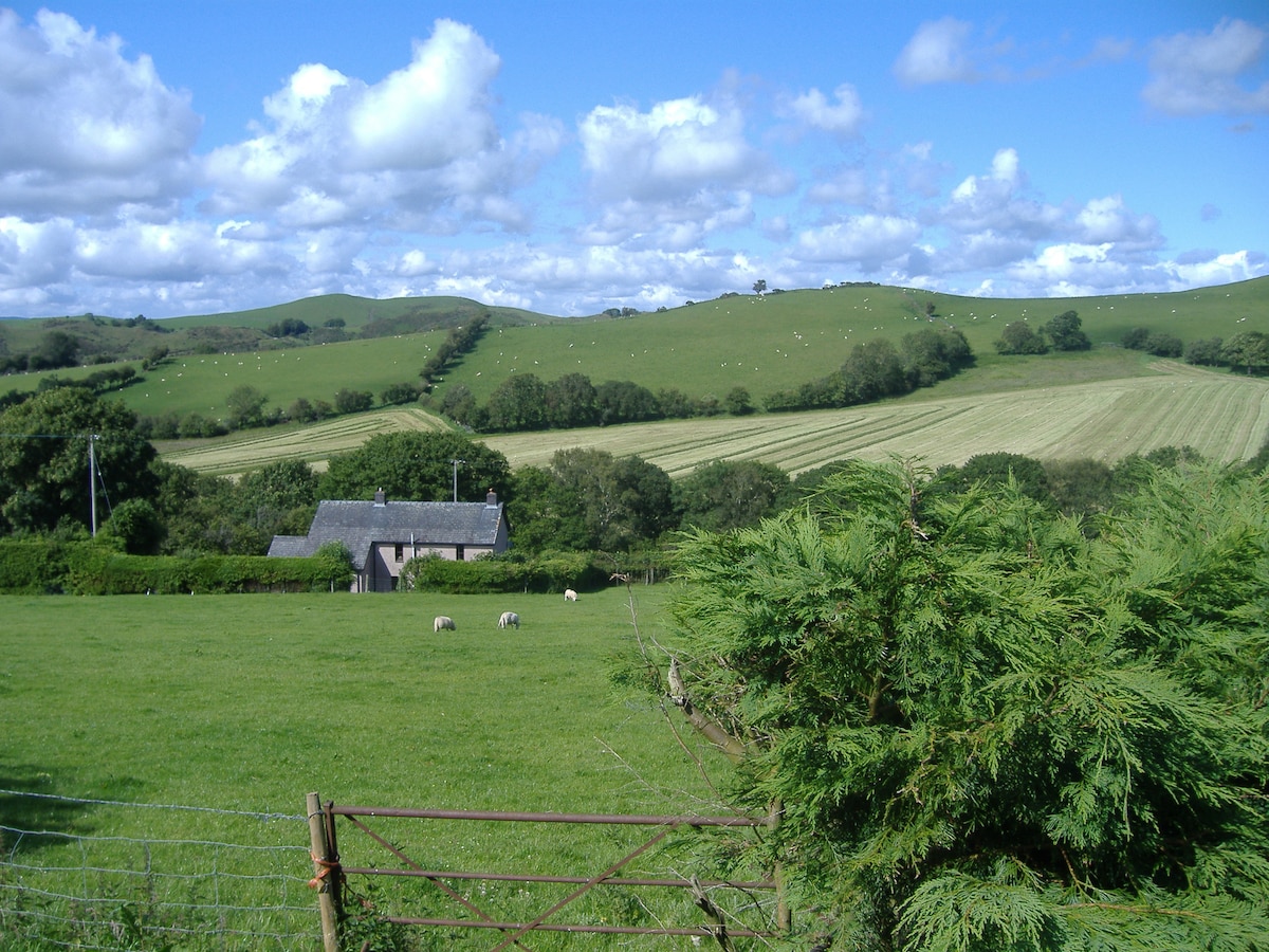 Cosy, comfortable cottage with scenic views