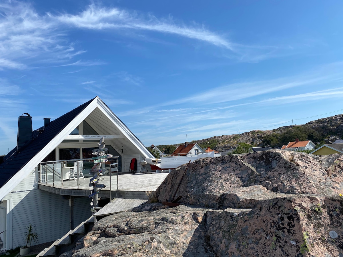 Lysekil Skalhamn🐟🐠有400米即可到达海边