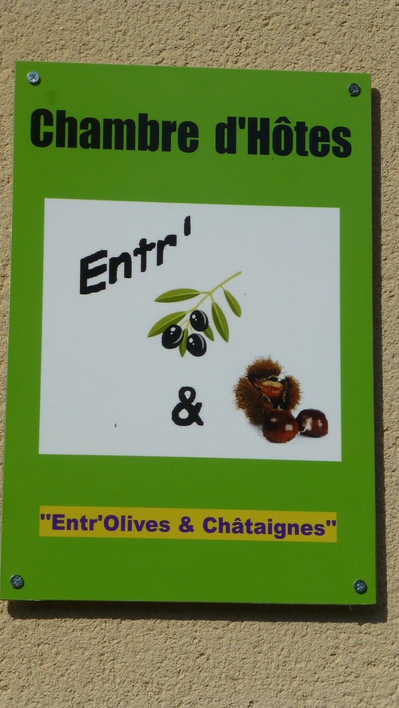 住宿加早餐「Entr 'Olives & Chestnuts」