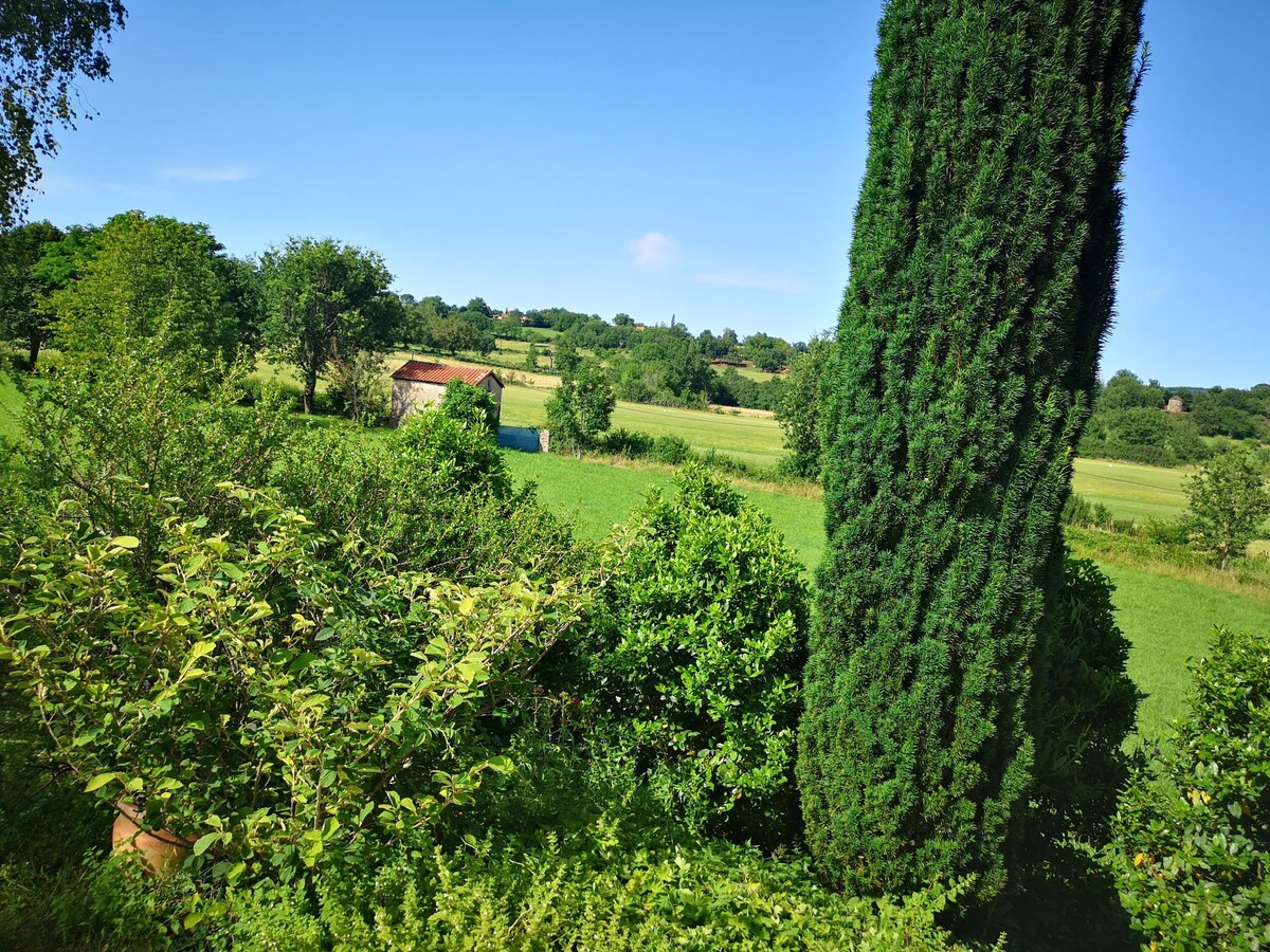 Chambre d'hôte : douceur entre ville et campagne.