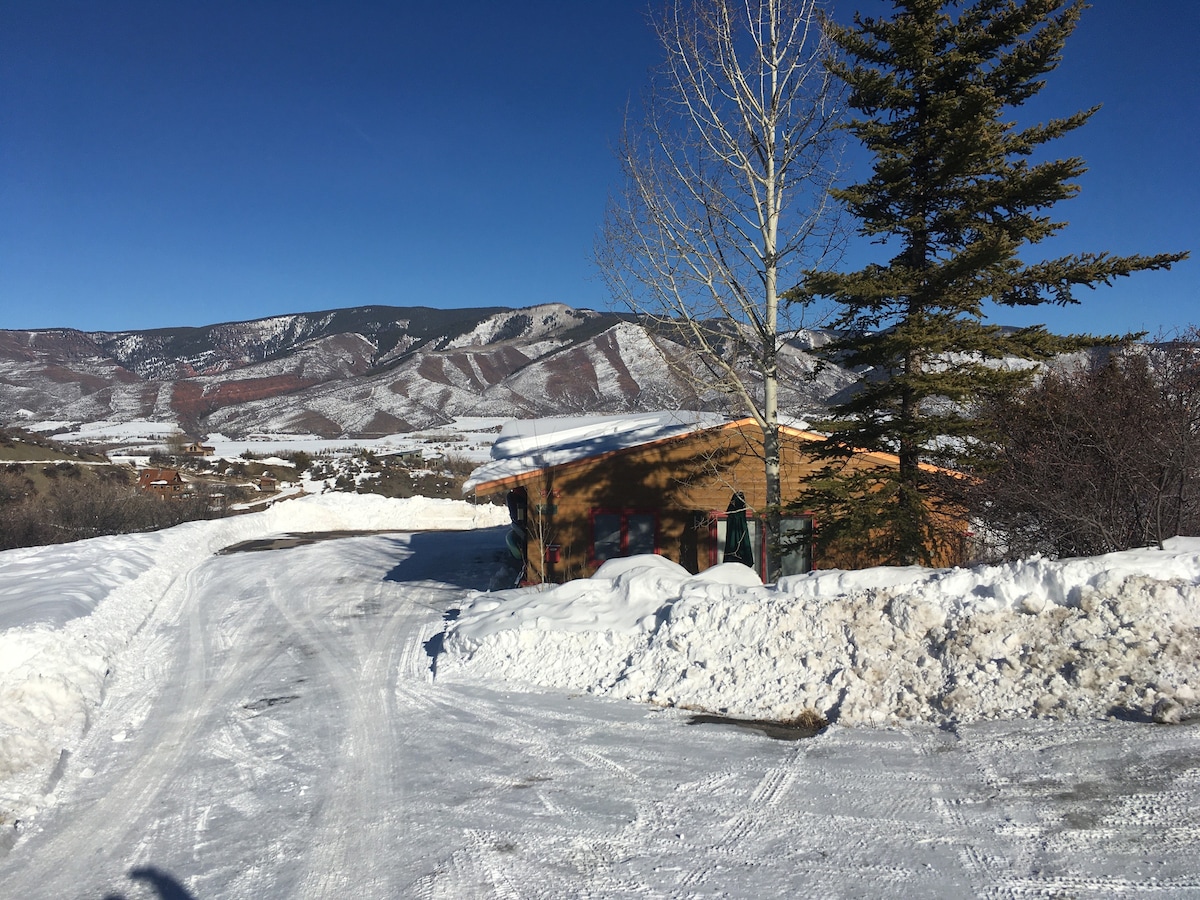 山区避难所-靠近Aspen/Snowmass的工作室