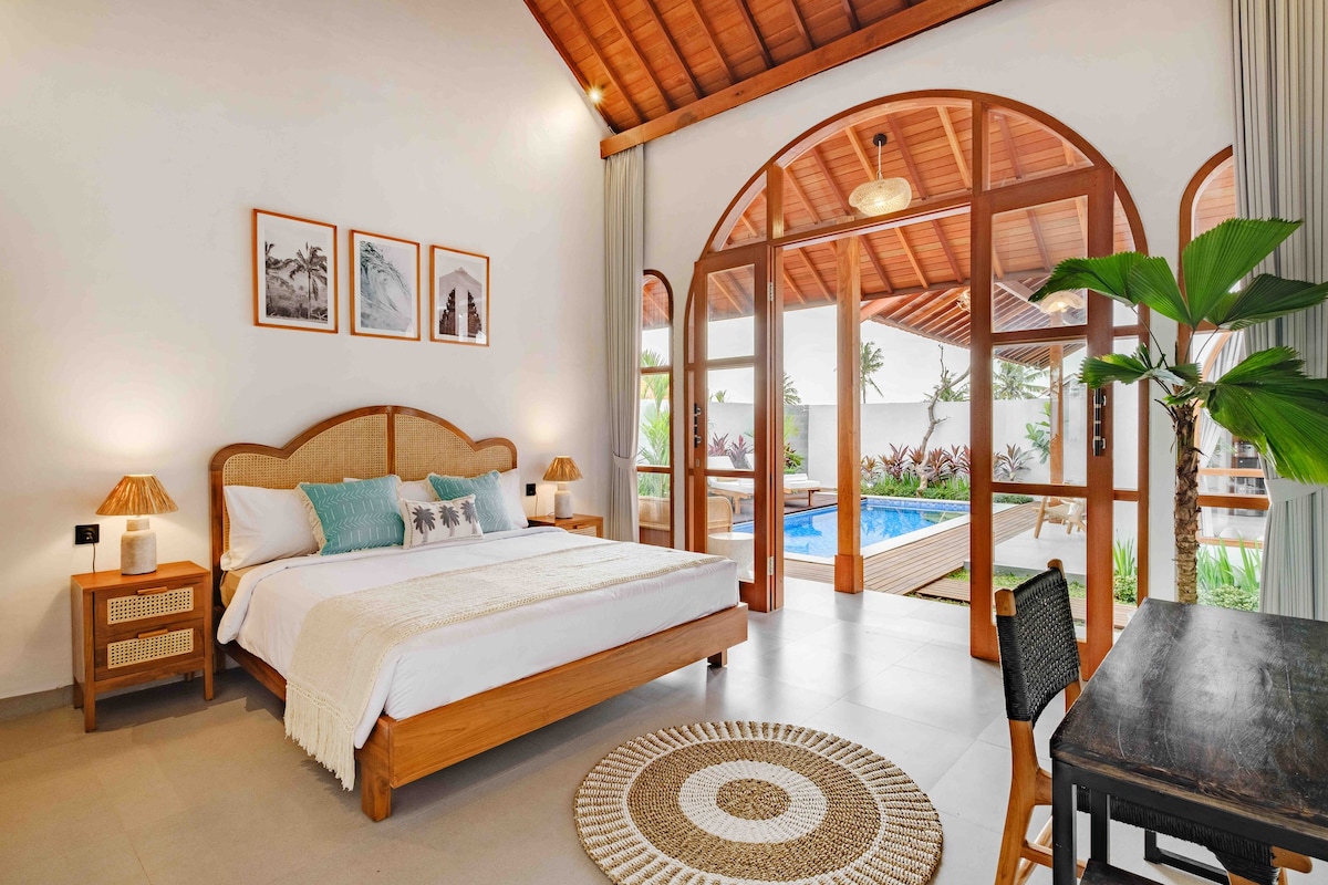 Charming, peaceful Bohemian 2 bed villa