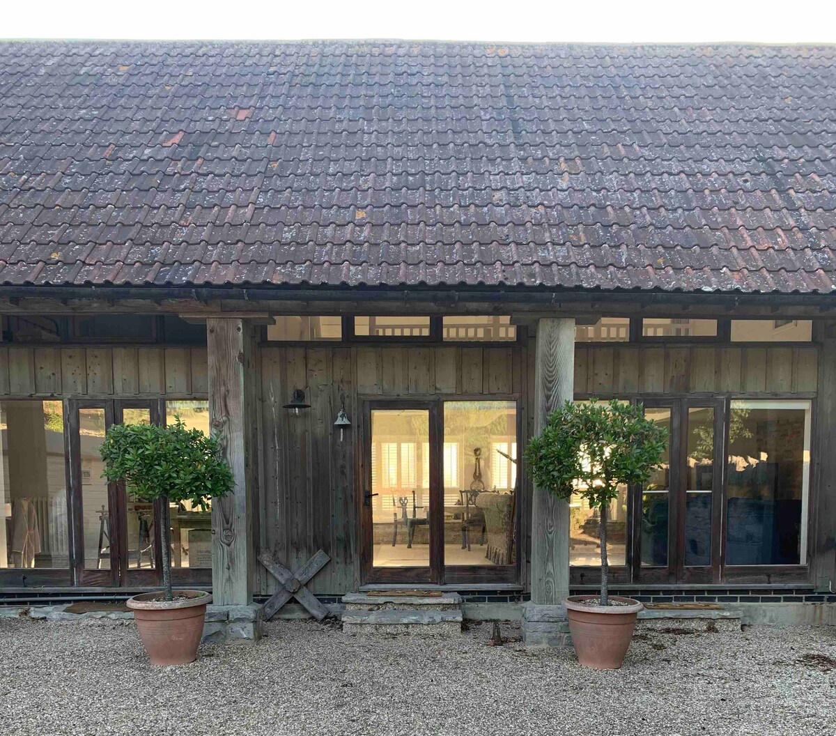 Romantic barn conversion in Somerset