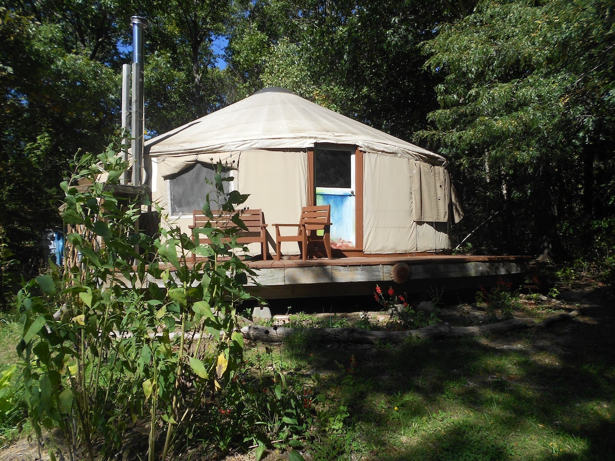 The Redtail Yurt