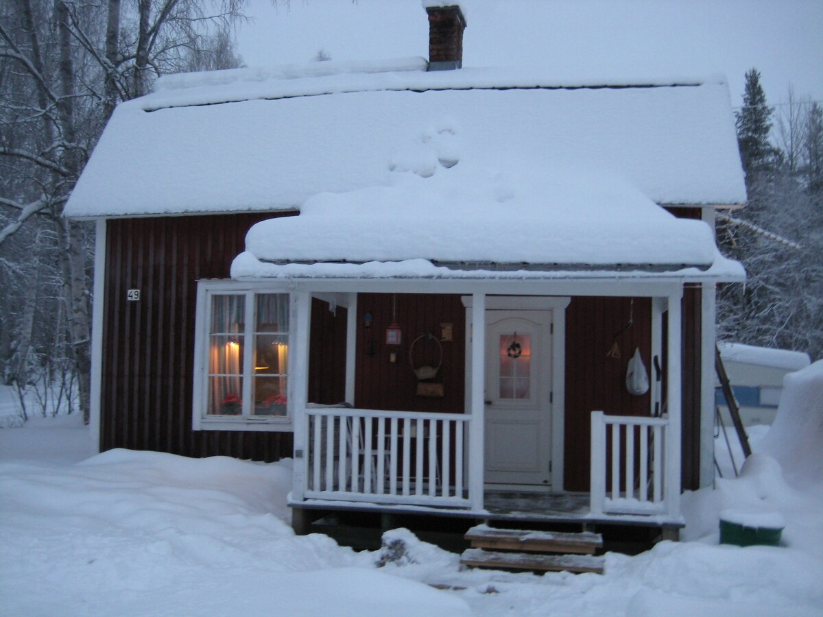 Old little red house