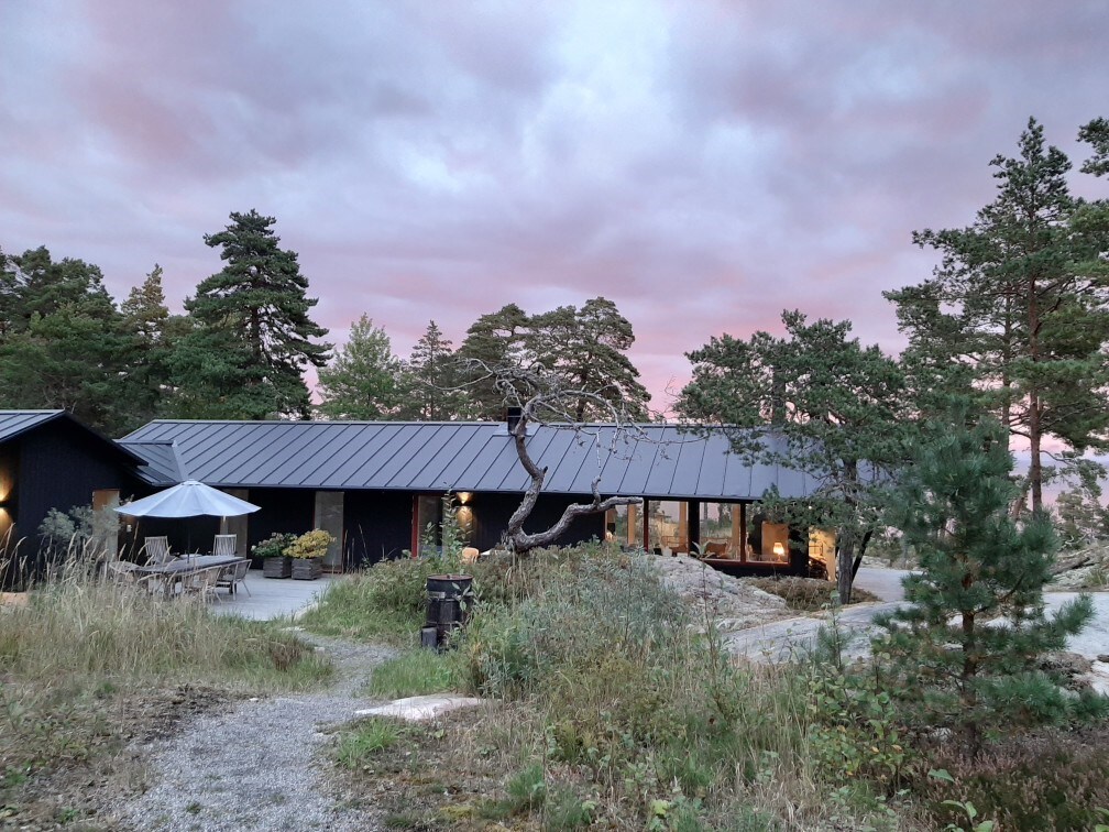 海滨别墅， Väddö/Grisslehamn的壮丽景色