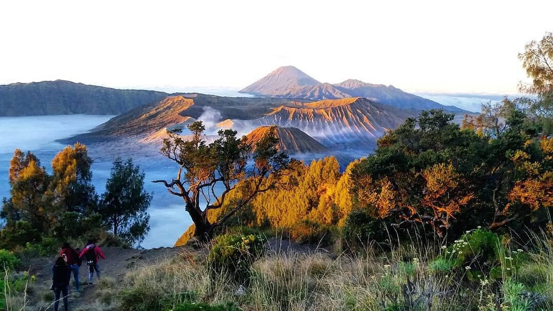 伊仁火山口攀登基地营