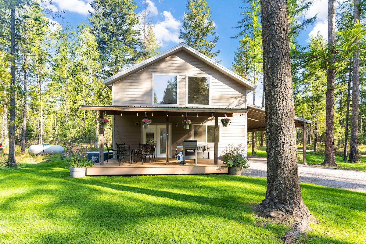 Newly built Farmhouse near Glacier Park