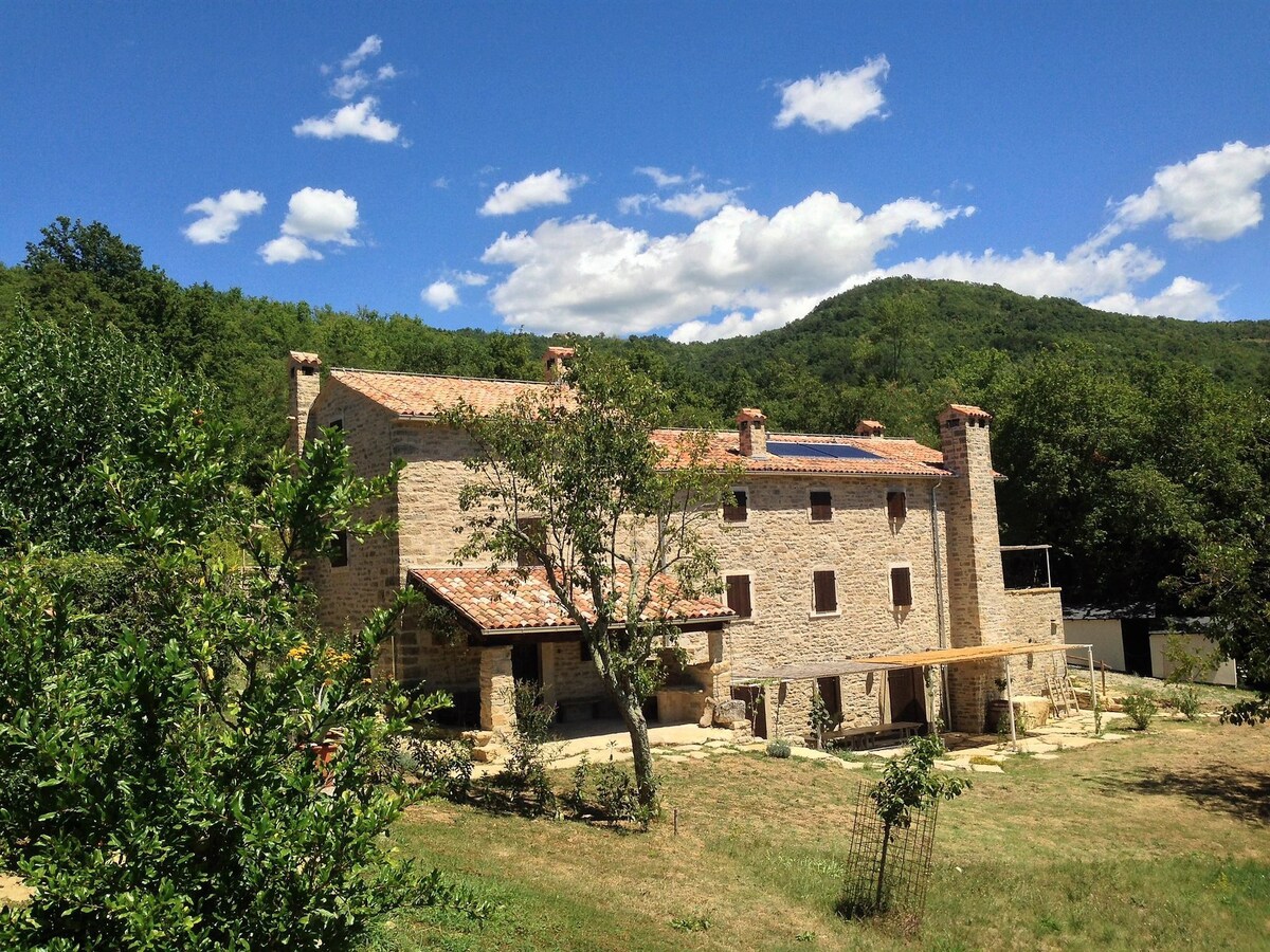 Bolara 60, the Kućica: stone cottage near Grožnjan