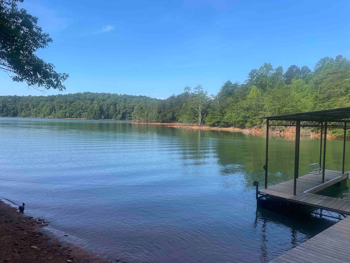 Gainesville Lake Lanier Home with Dock