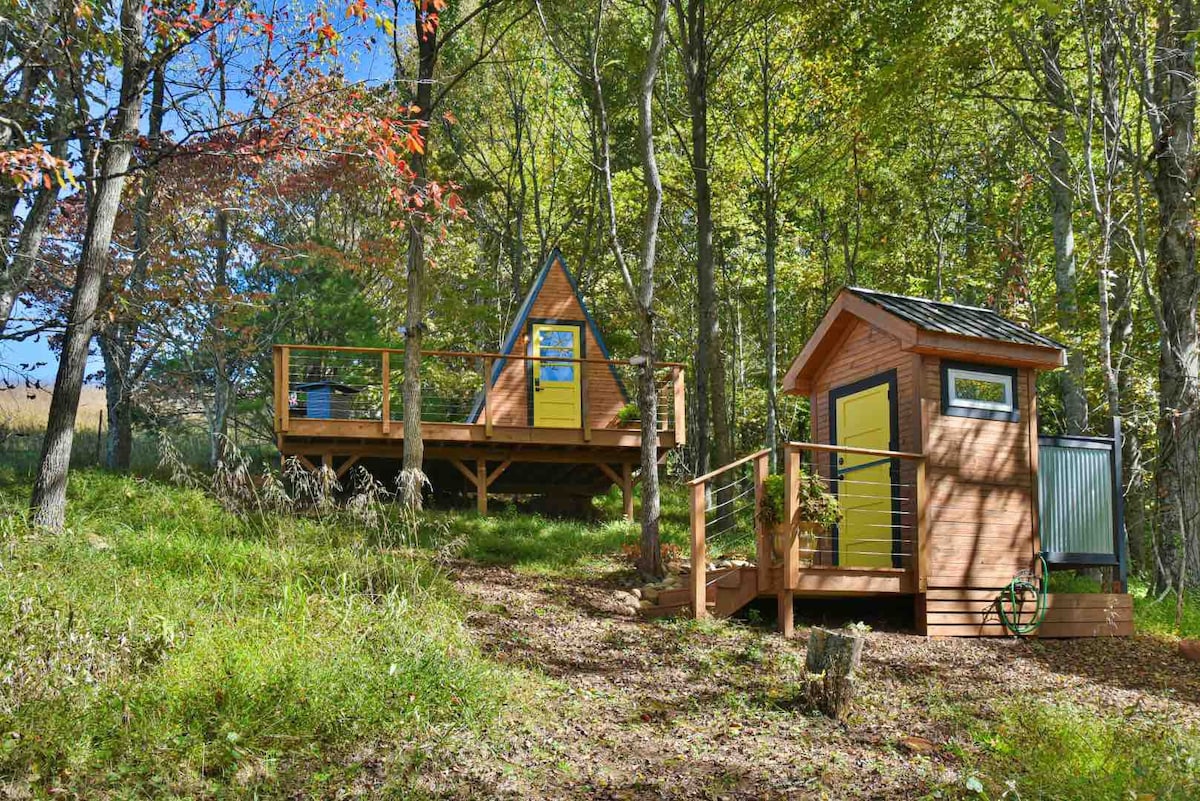 Private & Peaceful A-frame Cabin: The Hideout