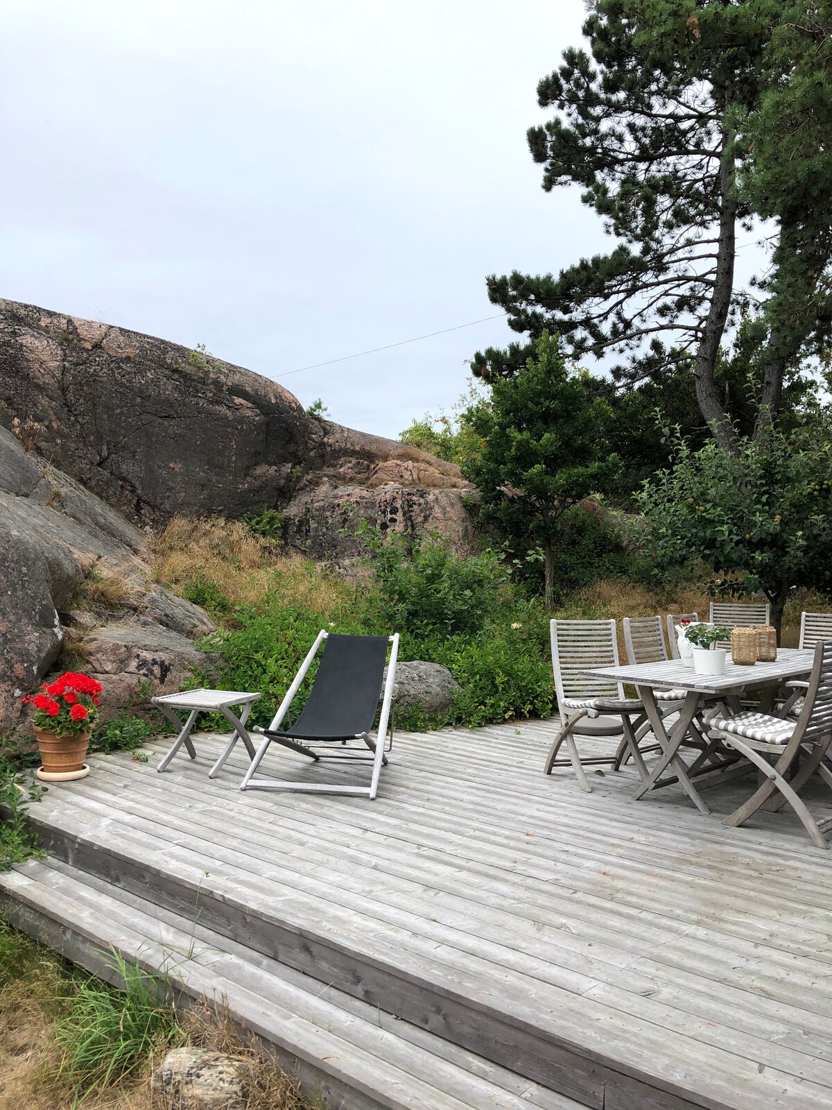 Fjällbacka海滨花园的房子