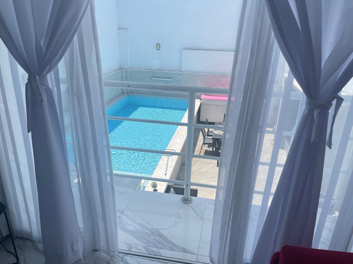 2楼La Punta/3hab/Piscina/烧烤区