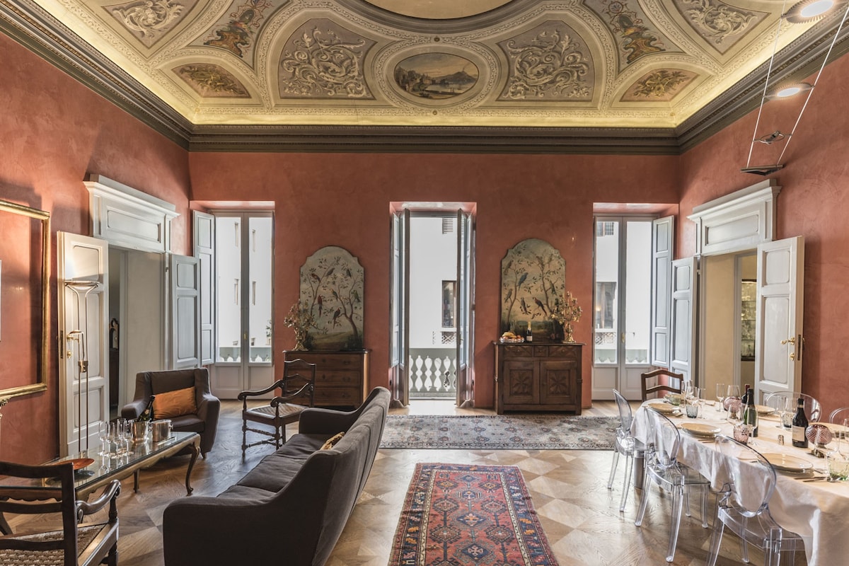 佛罗伦萨令人惊叹的公寓，通过La Marmora