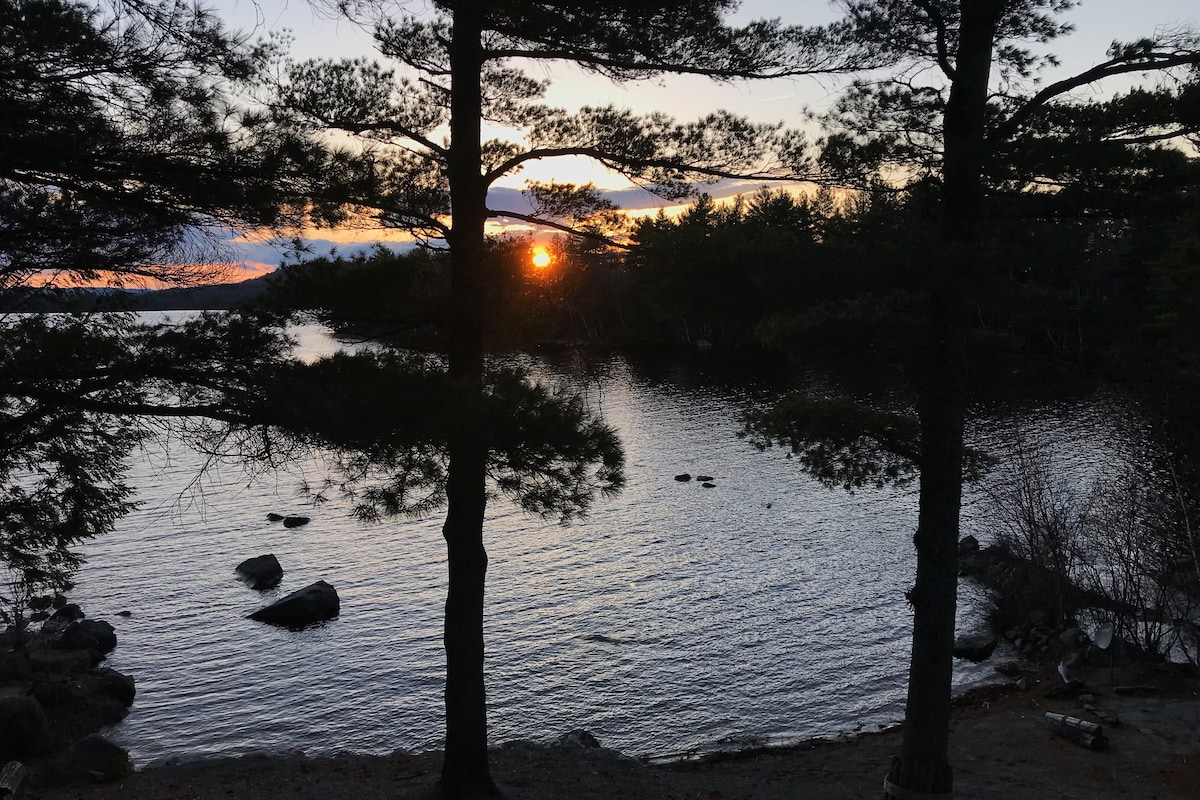 Stowaway Cottage Lakefront Ambajejus Lake 04462