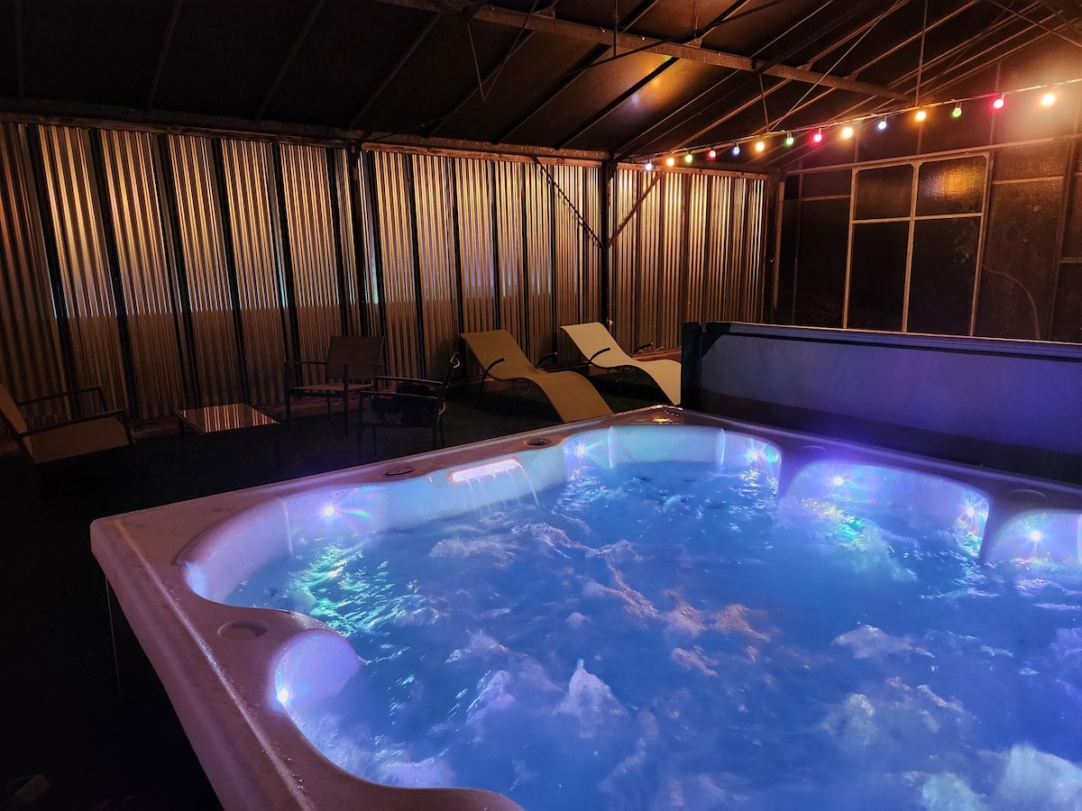 Maison chaleureuse avec Jacuzzi