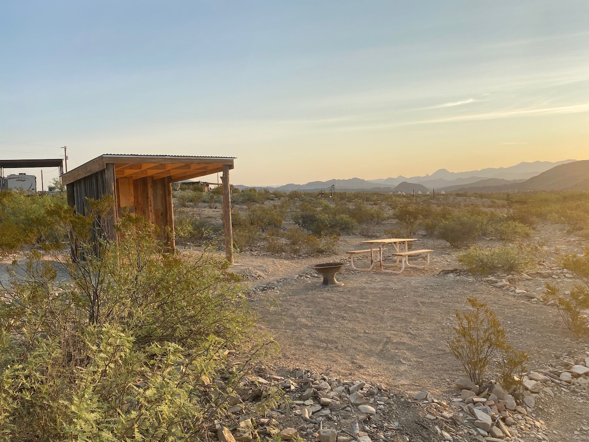 Camping shelter in the Ghost Town, #2