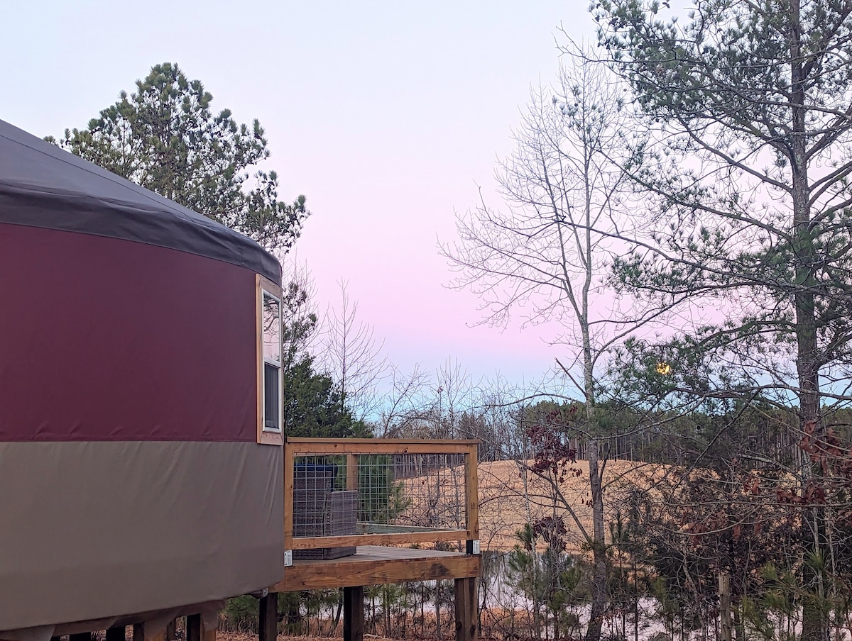 The Hive - A Unique Yurt Stay on Hobby Farm