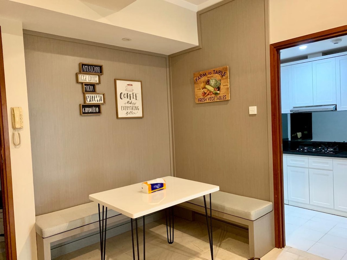 Apartemen Poins广场， Lebak Bulus ， 2间卧室