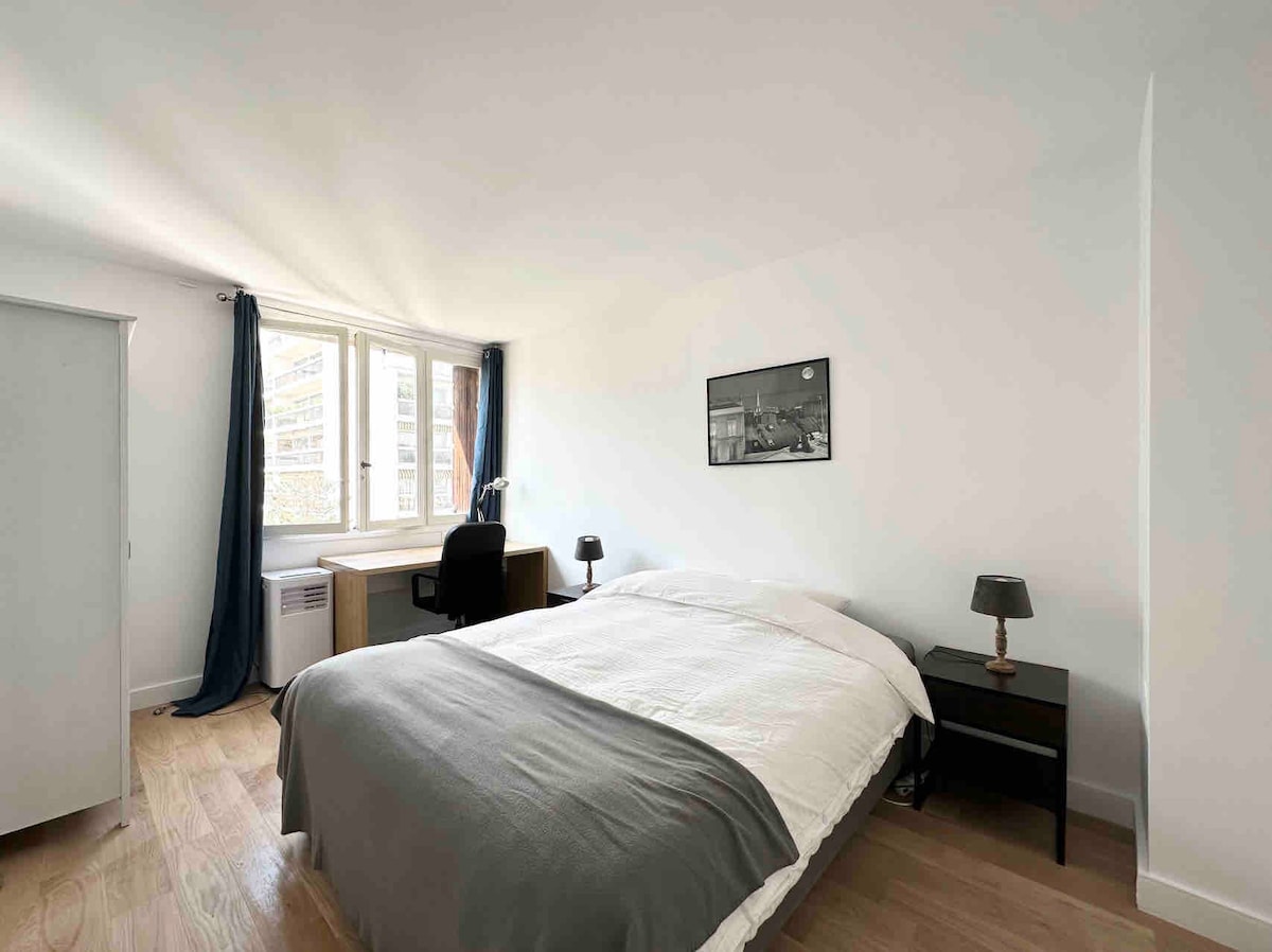 Apartment calme au au cœur paris&parking sécurisé