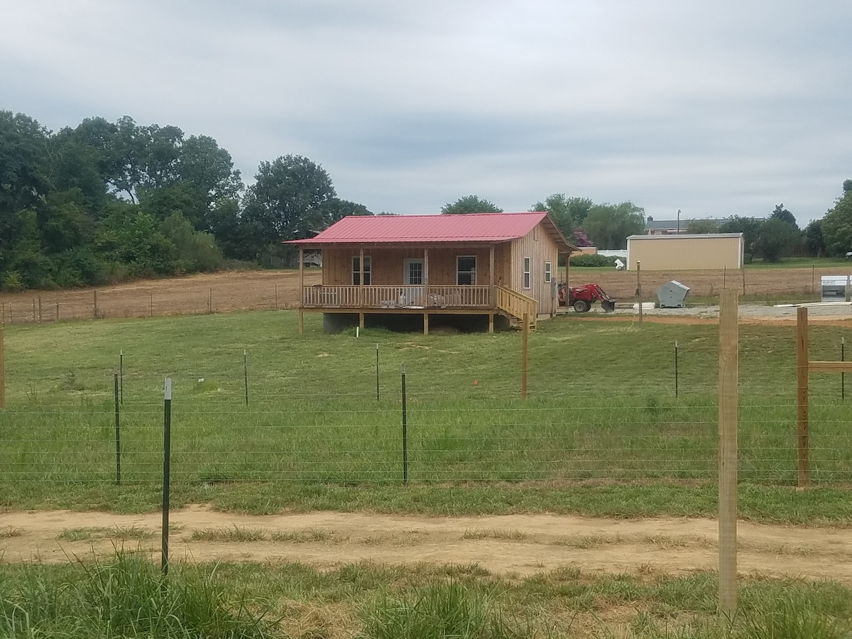 Little Red Roof Farm House