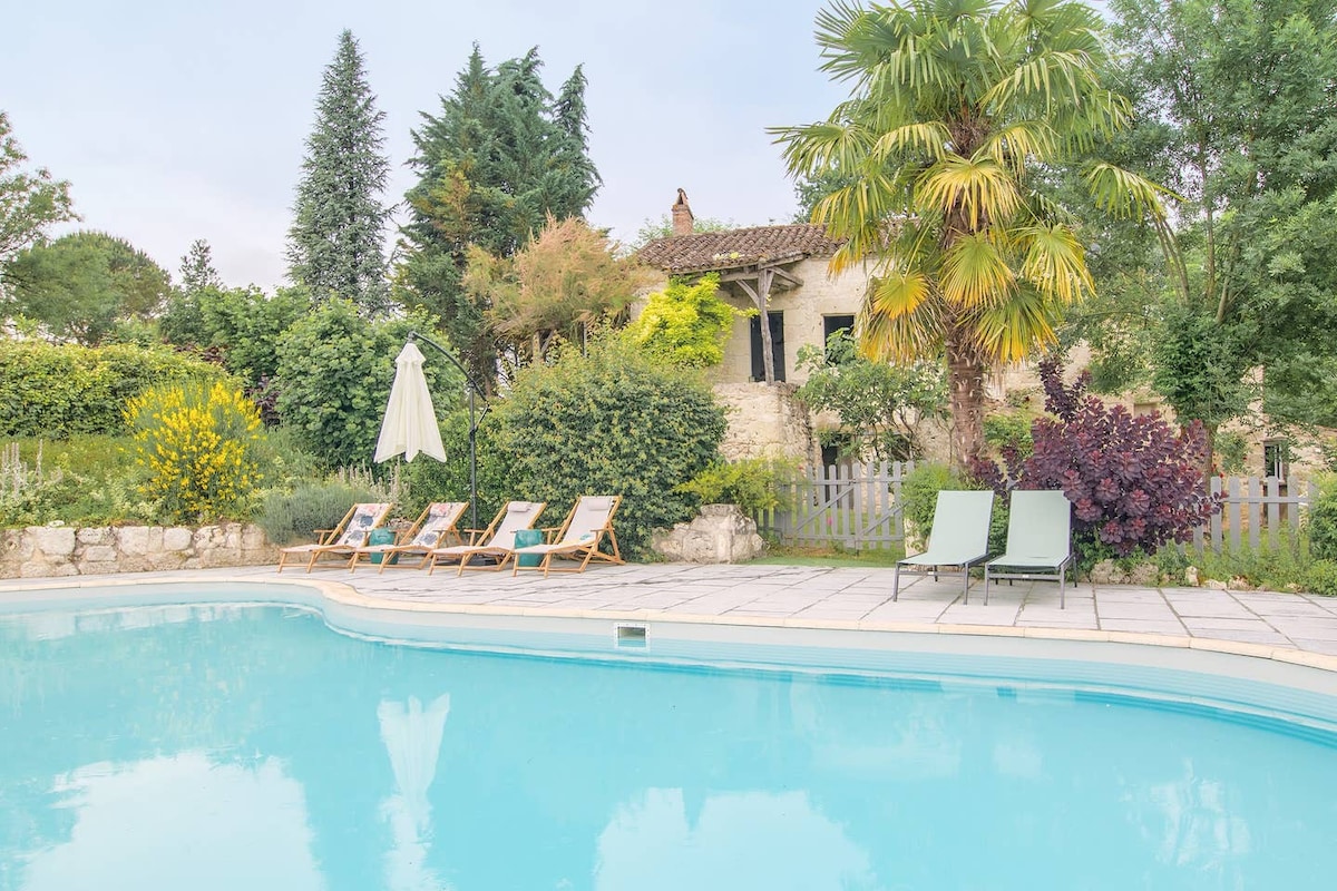 Magnifique ferme en pierre 18ème - Lac - Piscine