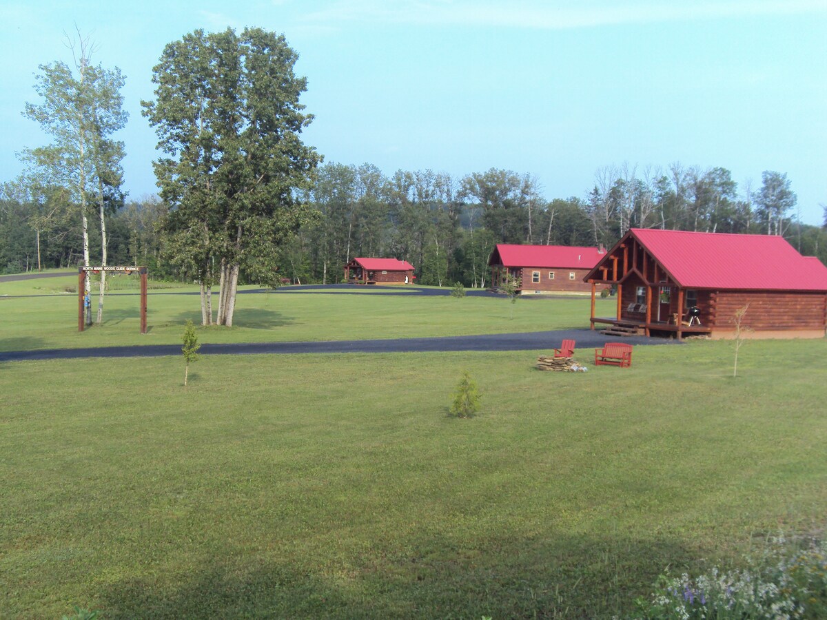 位于缅因州鹰湖（ Eagle Lake ）的池塘布鲁克小屋（ Pond Brook Cabins ） 4号小木屋