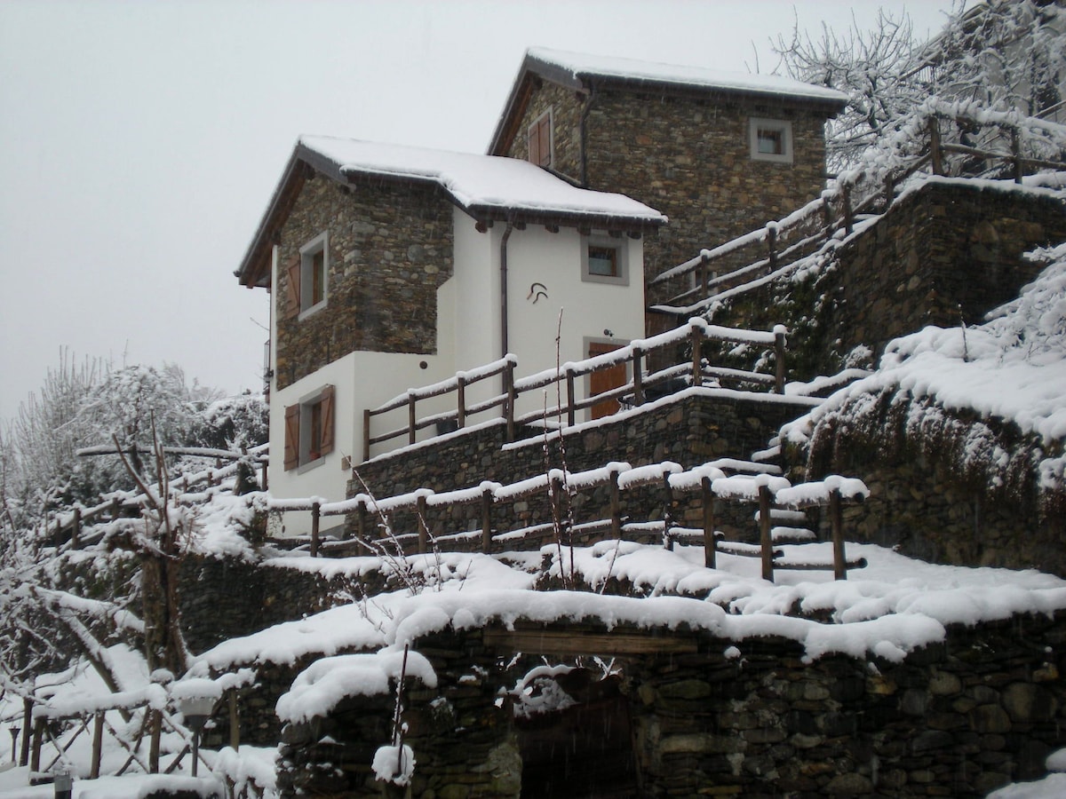 Le 2 formiche: cottage Lauri con giardino