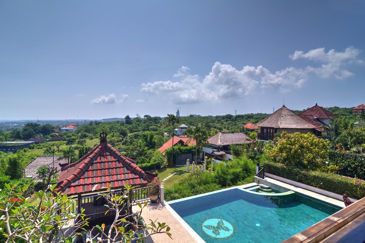 巴厘岛南部宽敞的6 Bed Spa别墅- G8景观