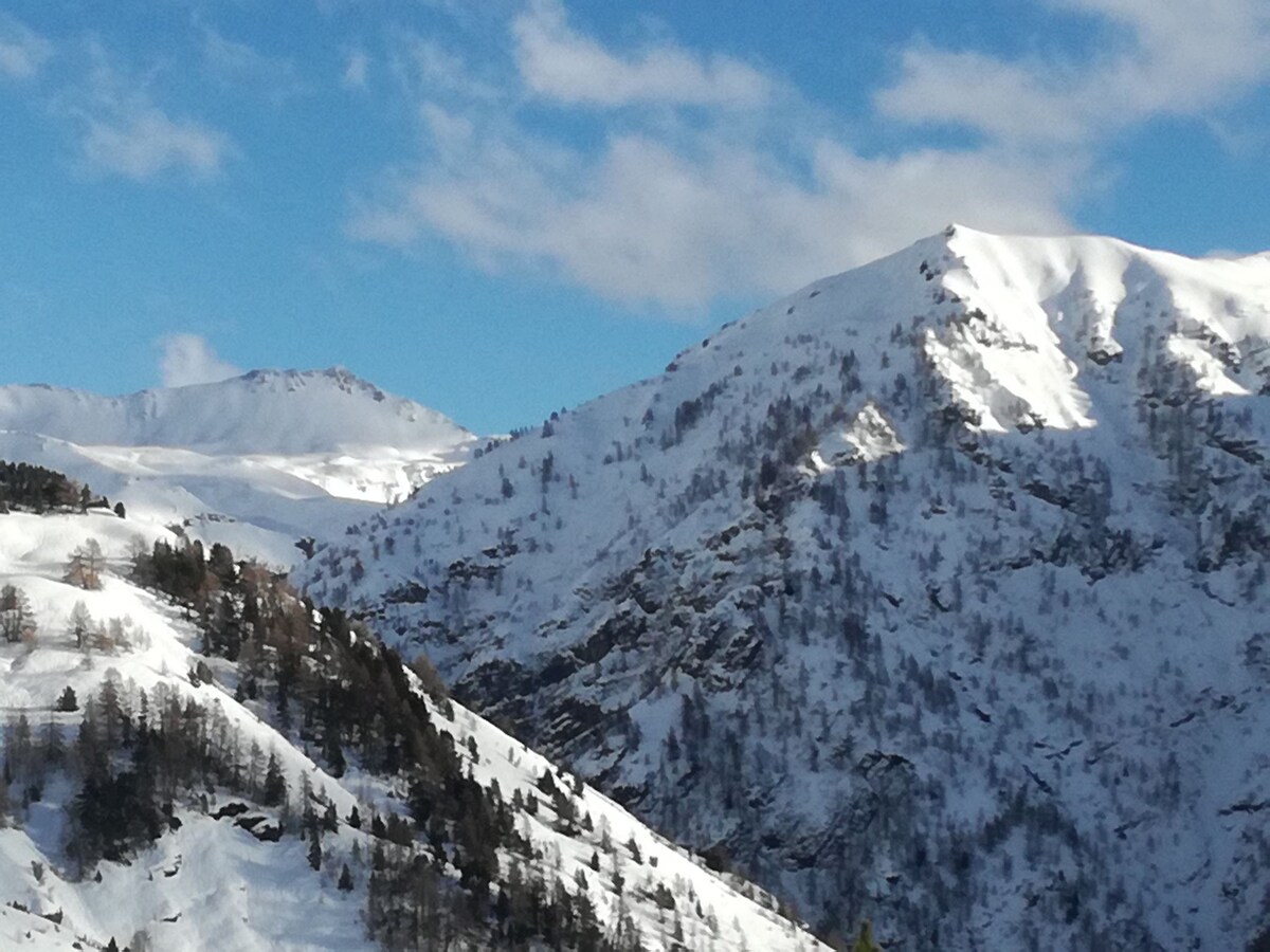 Plein sud, belle vue montagne, grande terrasse